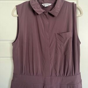 Athleta Brooklyn Heights Jumpsuit - light purple